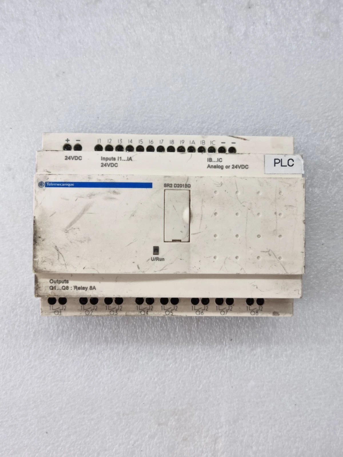 Schneider Telemecanique SR2 D201BD 24VDC Compact Smart Relay (Used)